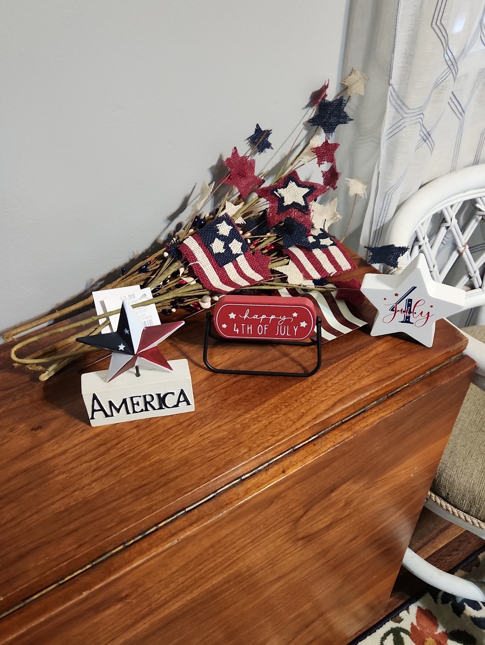 Patriotic 4th of July Tabletop Décor Set